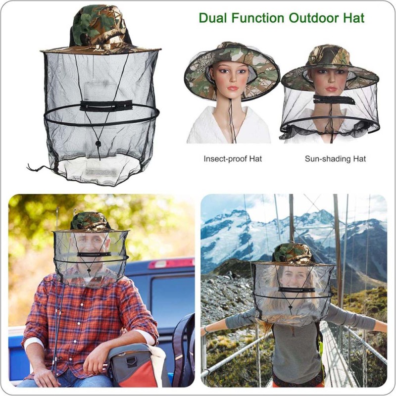 -88 CAMOUFLAGE BEEKEEPER HAT