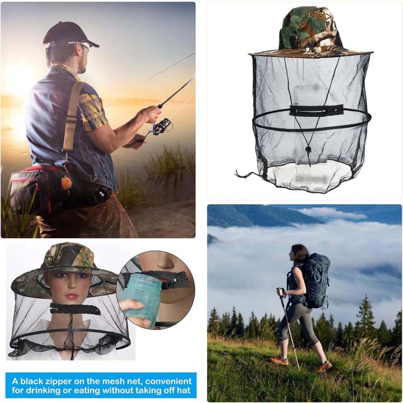 -88 CAMOUFLAGE BEEKEEPER HAT