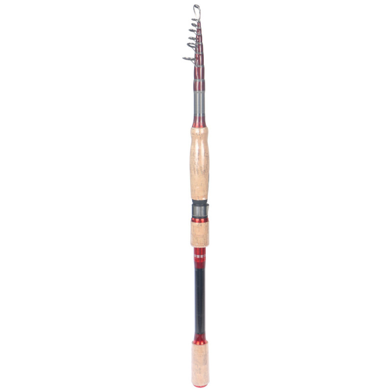 -58 CARBON THREE SECTION CORK EXTENSIBLE FISHING ROD 3.6M