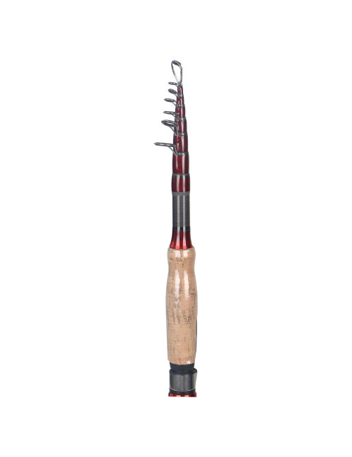 -58 3.6M CARBON THREE SECTION CORK EXTENSIBLE FISHING ROD سنارة