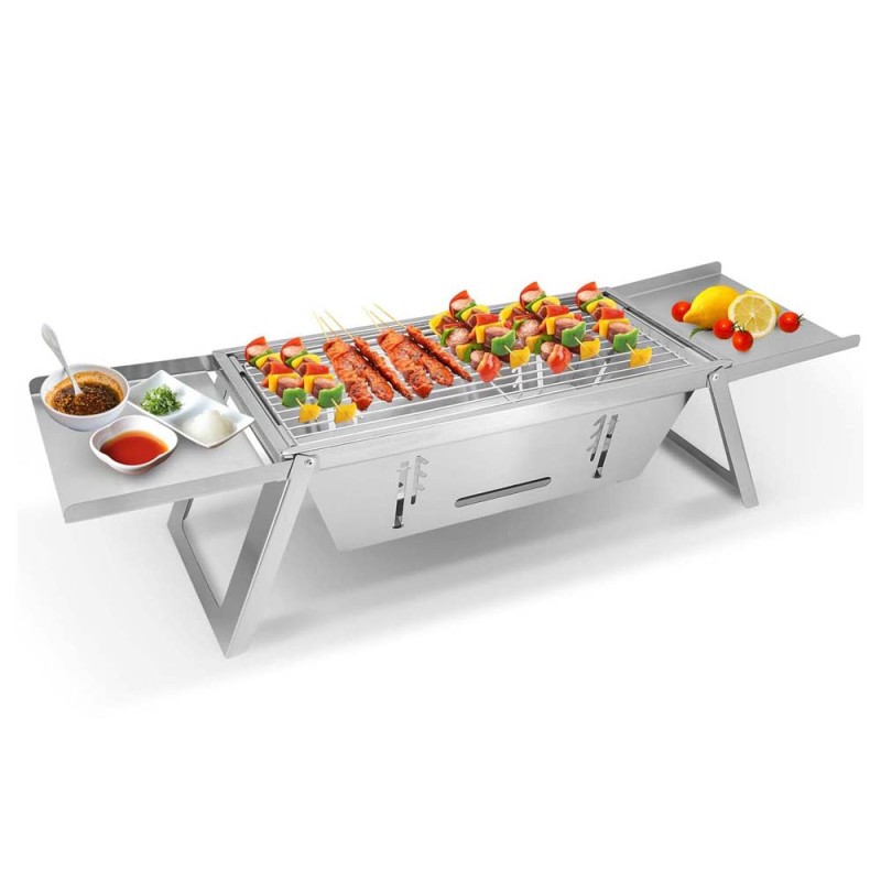 BBQ MESH RACK 26.5X20.5X2.5CM قاعدة شوي استيل