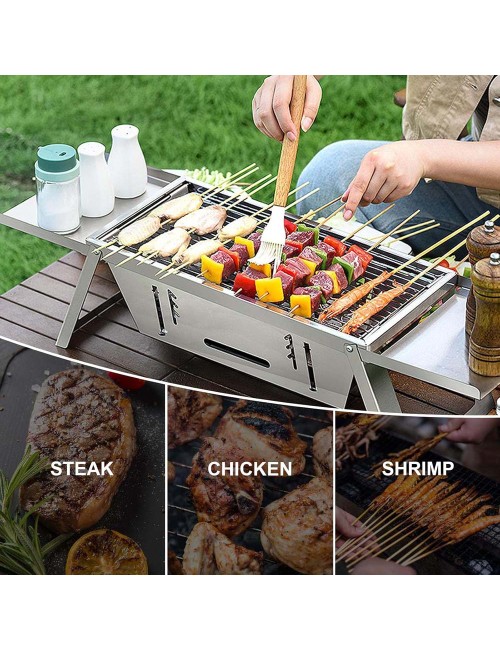 BBQ MESH RACK 26.5X20.5X2.5CM قاعدة شوي استيل