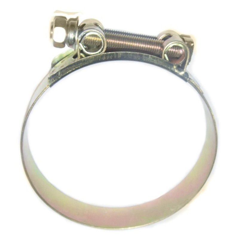 HOSE CLAMP YELLOW ZINC PLATED SINGLE BOLT 188-200 MM