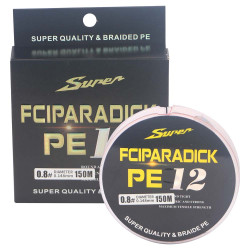 JAS -11 PE12 FCIPARADICK FISHING LINE 0.8 150M خيط حرير 150متر