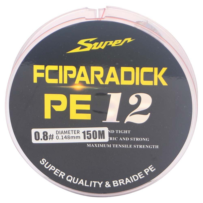 JAS -11 PE12 FCIPARADICK FISHING LINE 0.8 150M