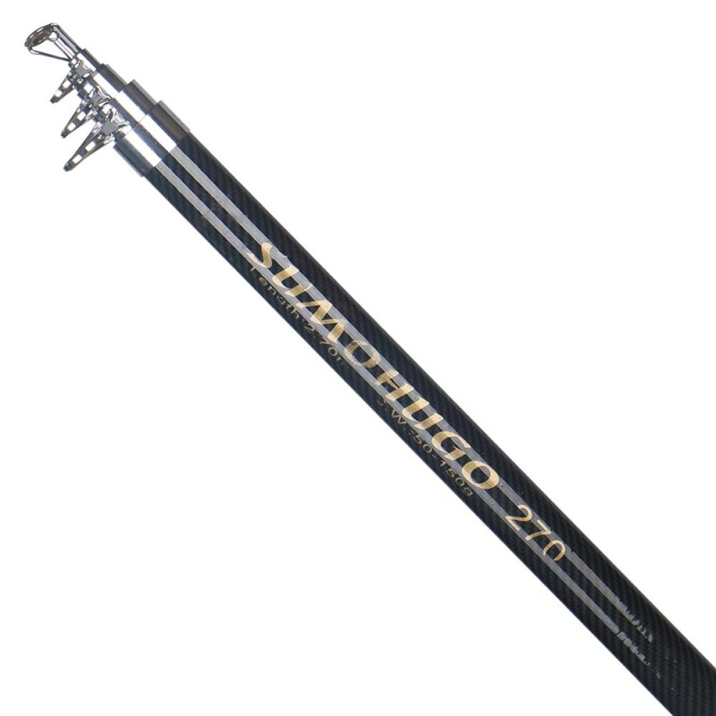 -61 2.7M TWO SECTION HANDLE TELESCOPIC FISHING ROD