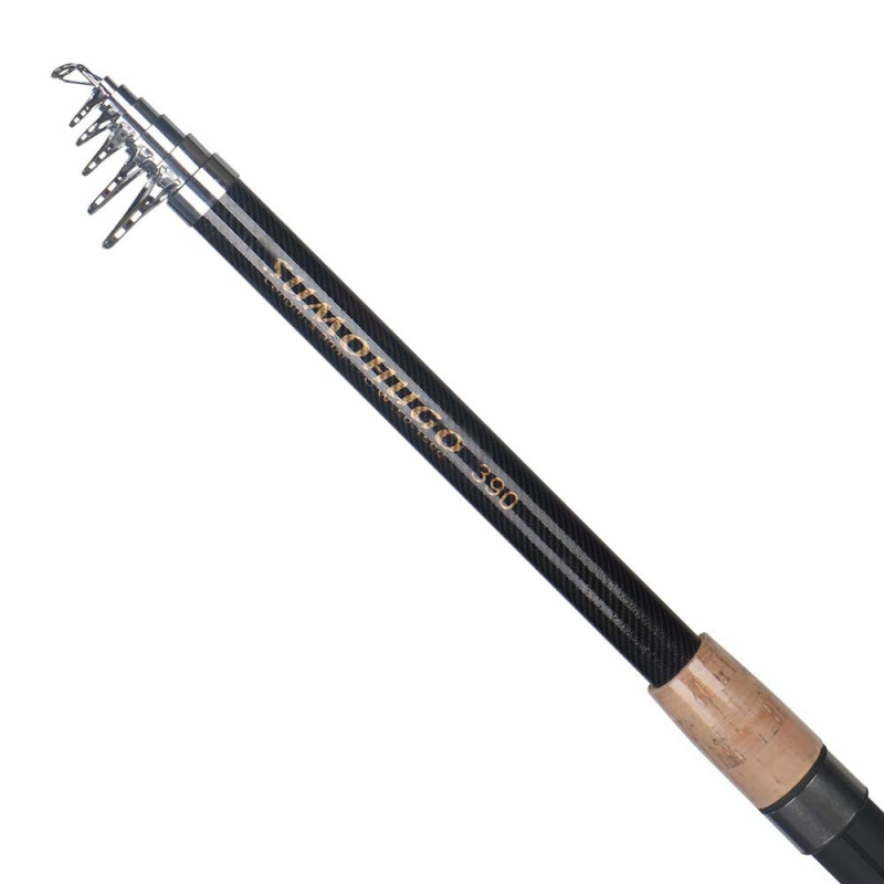 -64 TWO SECTION HANDLE TELESCOPIC FISHING ROD 3.9M