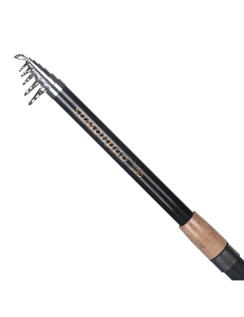 -64 TWO SECTION HANDLE TELESCOPIC FISHING ROD 3.9M