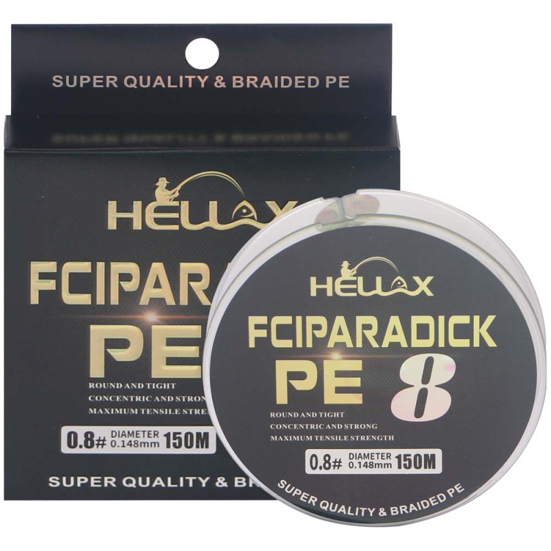 JAS PE8 OIOMINTE FISHING LINE 0.8 خيط حرير 150متر