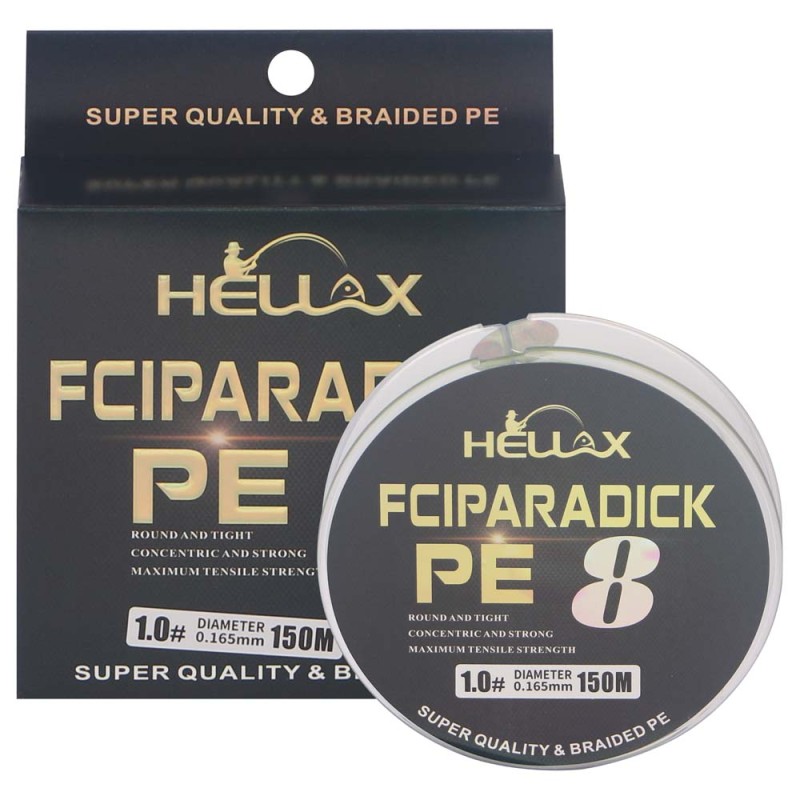 JAS PE8 OIOMINTE FISHING LINE 1.0 خيط حرير 150متر