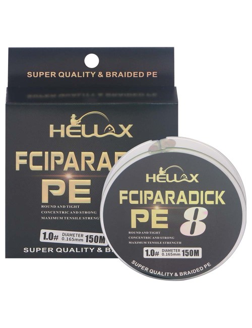 JAS PE8 OIOMINTE FISHING LINE 1.0 خيط حرير 150متر
