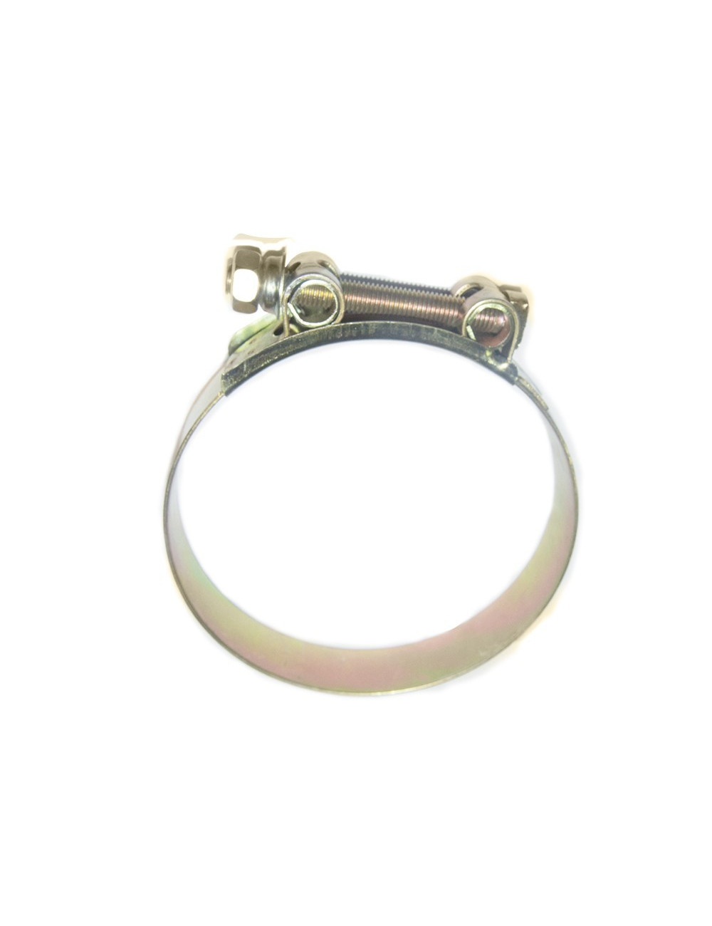 HOSE CLAMP YELLOW ZINC PLATED SINGLE BOLT 113-121 MM