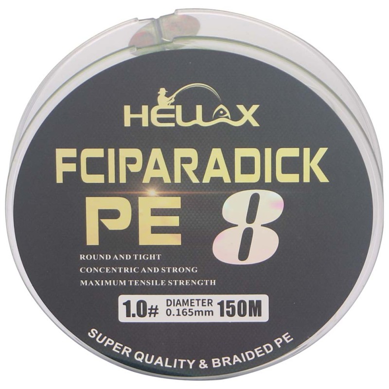 JAS PE8 OIOMINTE FISHING LINE 1.0 خيط حرير 150متر