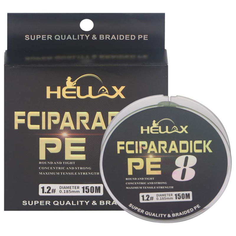 JAS PE8 OIOMINTE FISHING LINE 1.2 خيط حرير 150متر