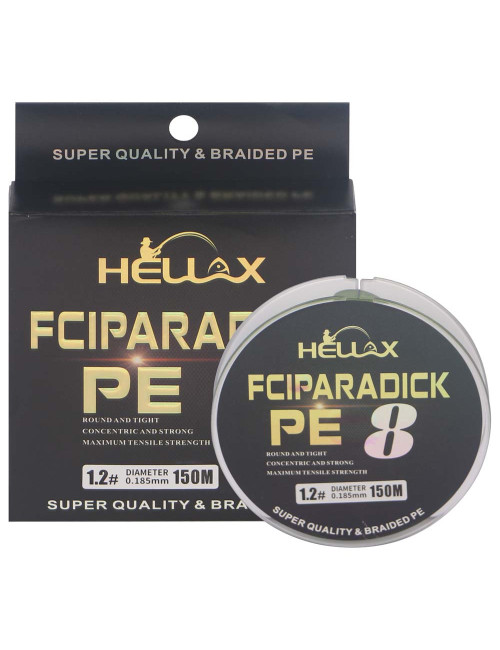 JAS PE8 OIOMINTE FISHING LINE 1.2 خيط حرير 150متر