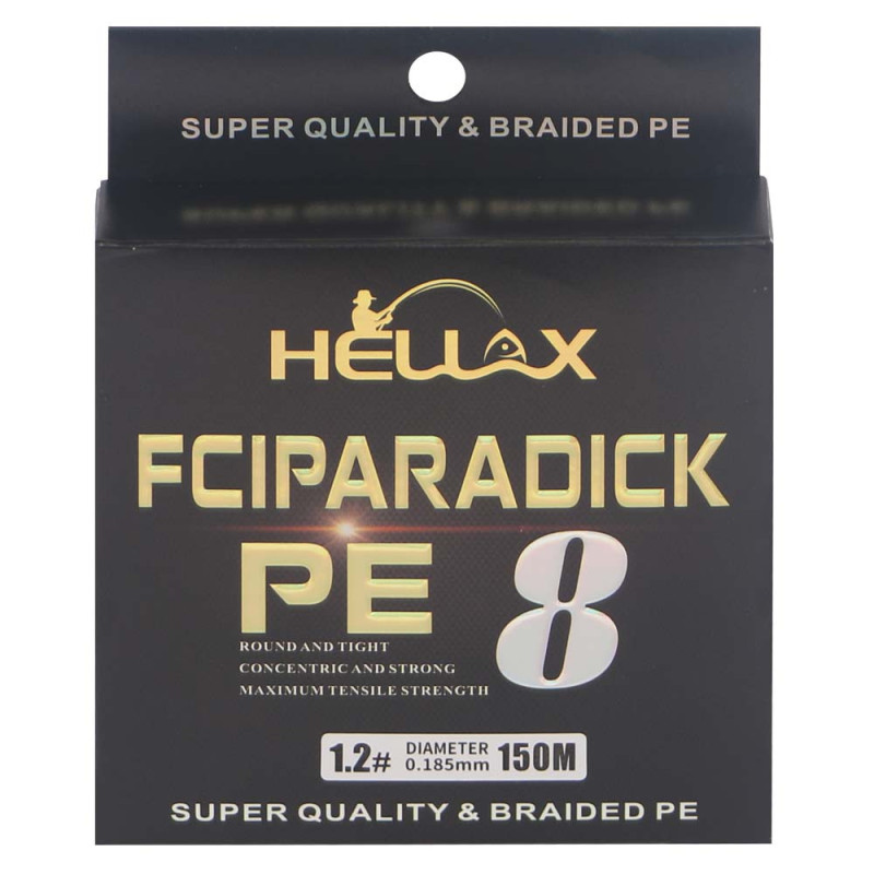 JAS PE8 OIOMINTE FISHING LINE 1.2 خيط حرير 150متر