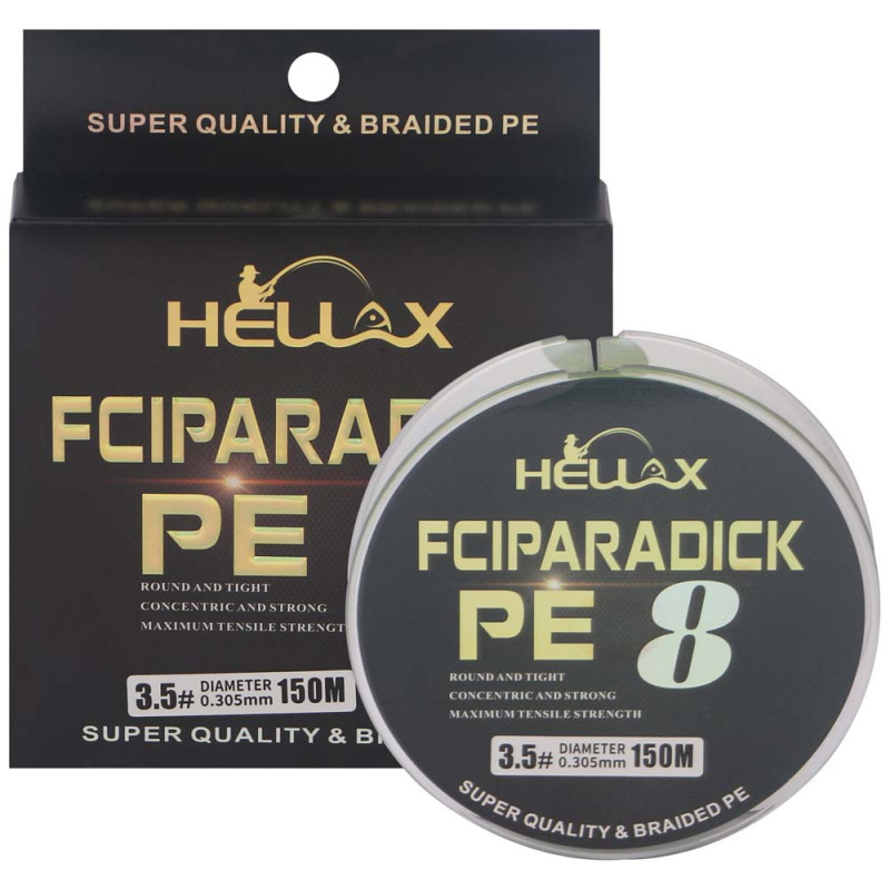 JAS PE8 OIOMINTE FISHING LINE 3.5 خيط حرير 150متر
