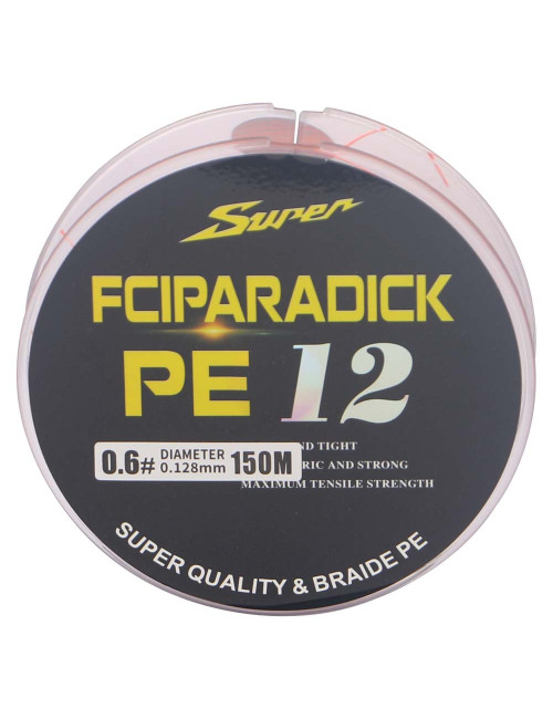 JAS PE12 FCIPARADICK FISHING LINE 0.6 150M