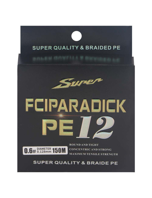 JAS PE12 FCIPARADICK FISHING LINE 0.6 خيط حرير 150متر