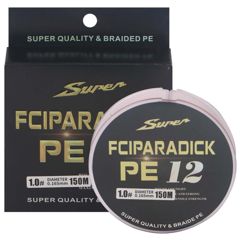 JAS PE12 FCIPARADICK FISHING LINE 1.0 خيط حرير 150متر