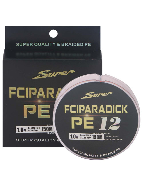 JAS PE12 FCIPARADICK FISHING LINE 1.0 خيط حرير 150متر
