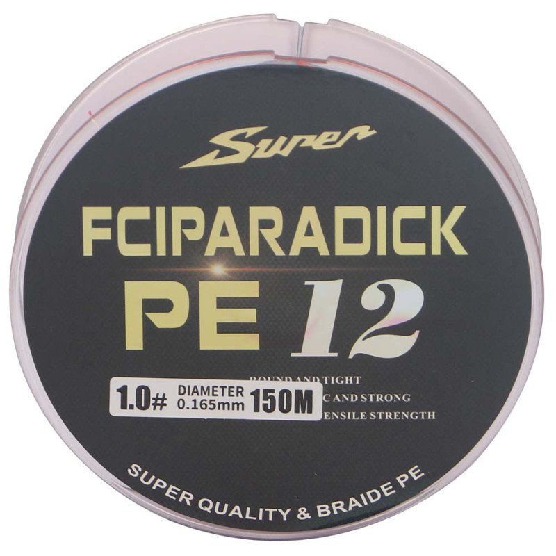 JAS PE12 FCIPARADICK FISHING LINE 1.0 خيط حرير 150متر
