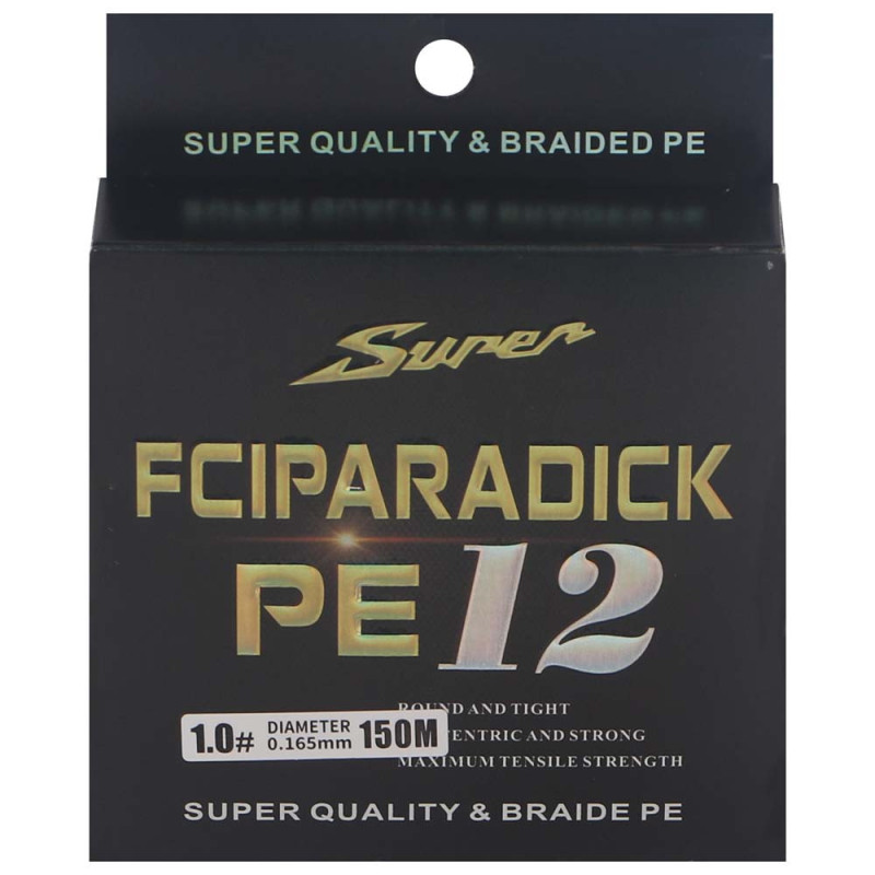 JAS PE12 FCIPARADICK FISHING LINE 1.0 خيط حرير 150متر