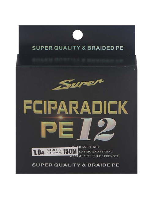 JAS PE12 FCIPARADICK FISHING LINE 1.0 خيط حرير 150متر