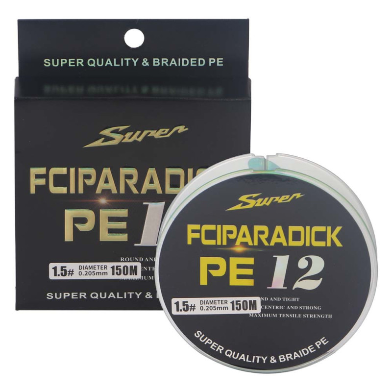 JAS PE12 FCIPARADICK FISHING LINE 1.5 خيط حرير 150متر