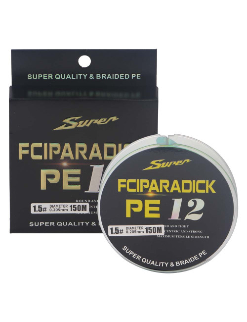JAS PE12 FCIPARADICK FISHING LINE 1.5 خيط حرير 150متر