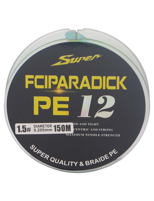 JAS PE12 FCIPARADICK FISHING LINE 1.5 خيط حرير 150متر