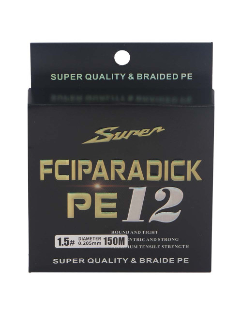 JAS PE12 FCIPARADICK FISHING LINE 1.5 150M
