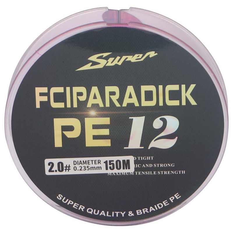 JAS PE12 FCIPARADICK FISHING LINE 2.0 خيط حرير 150متر
