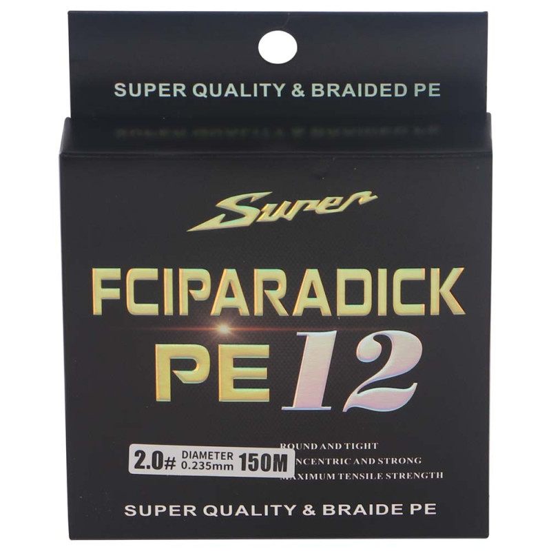JAS PE12 FCIPARADICK FISHING LINE 2.0 خيط حرير 150متر