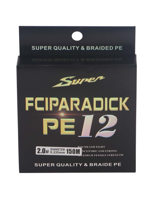 JAS PE12 FCIPARADICK FISHING LINE 2.0 خيط حرير 150متر
