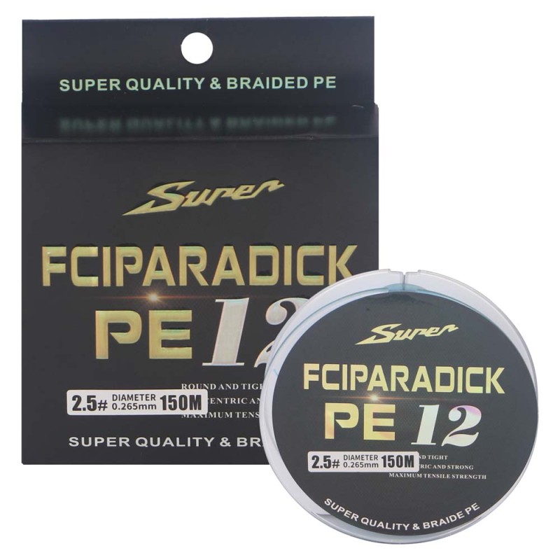 JAS PE12 FCIPARADICK FISHING LINE 2.5 150M