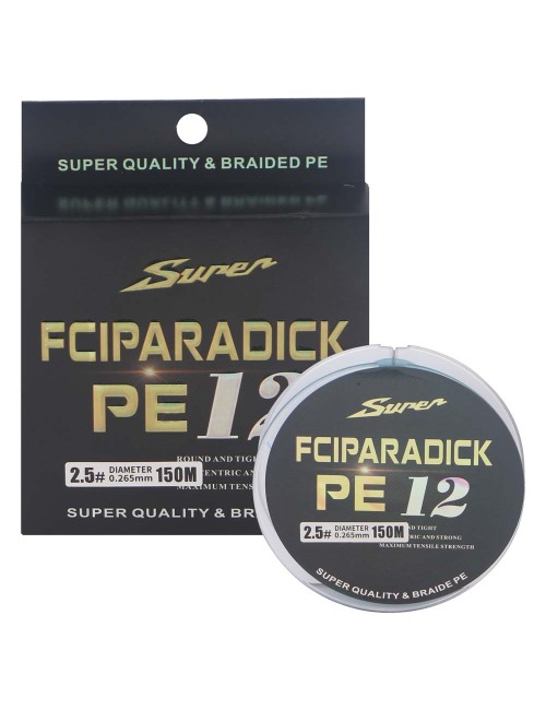JAS PE12 FCIPARADICK FISHING LINE 2.5 150M