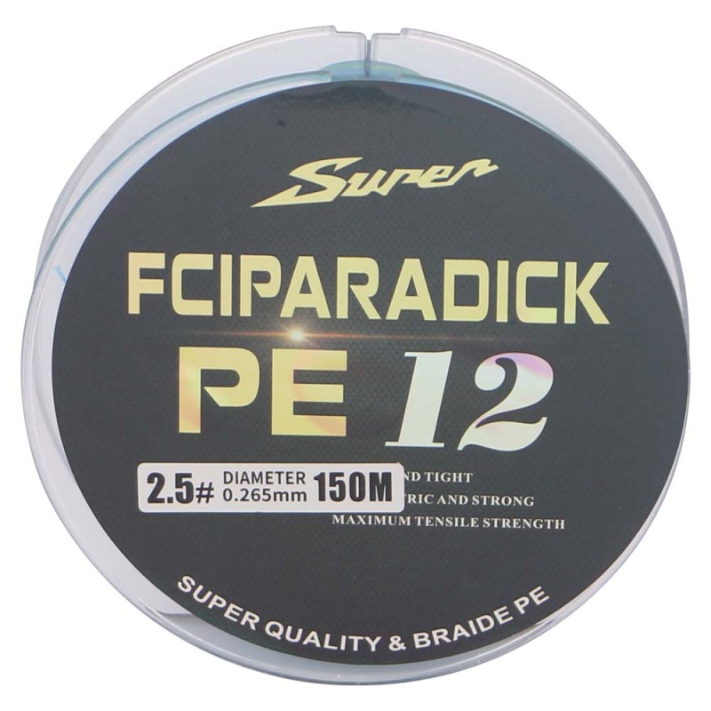 JAS PE12 FCIPARADICK FISHING LINE 2.5 150M
