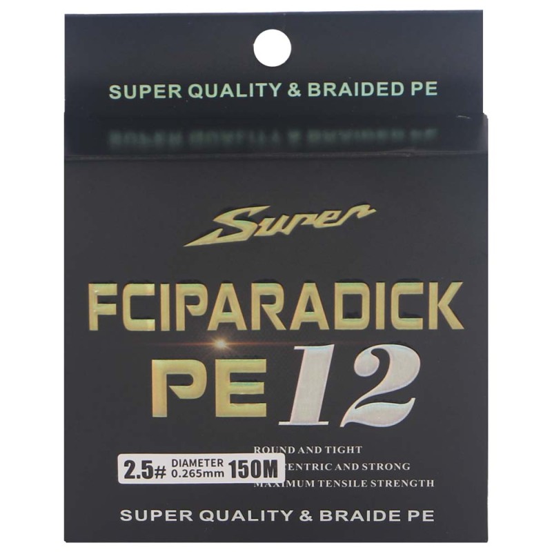 JAS PE12 FCIPARADICK FISHING LINE 2.5 خيط حرير 150متر