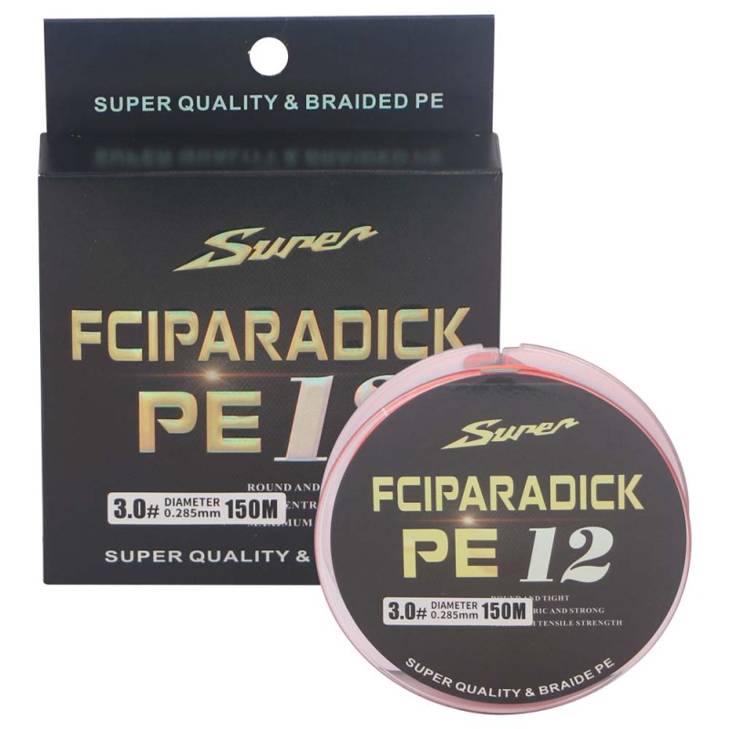 JAS PE12 FCIPARADICK FISHING LINE 3.0 خيط حرير 150متر