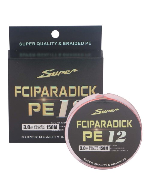 JAS PE12 FCIPARADICK FISHING LINE 3.0 خيط حرير 150متر