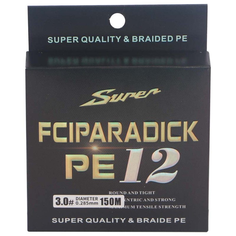 JAS PE12 FCIPARADICK FISHING LINE 3.0 خيط حرير 150متر