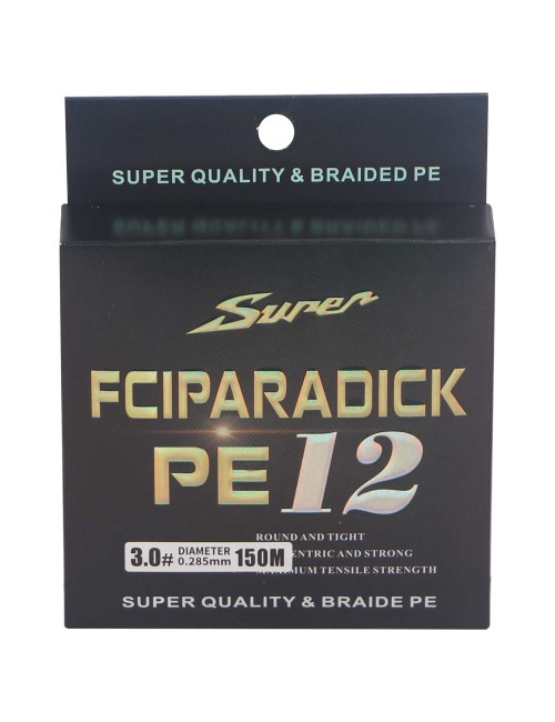 JAS PE12 FCIPARADICK FISHING LINE 3.0 خيط حرير 150متر
