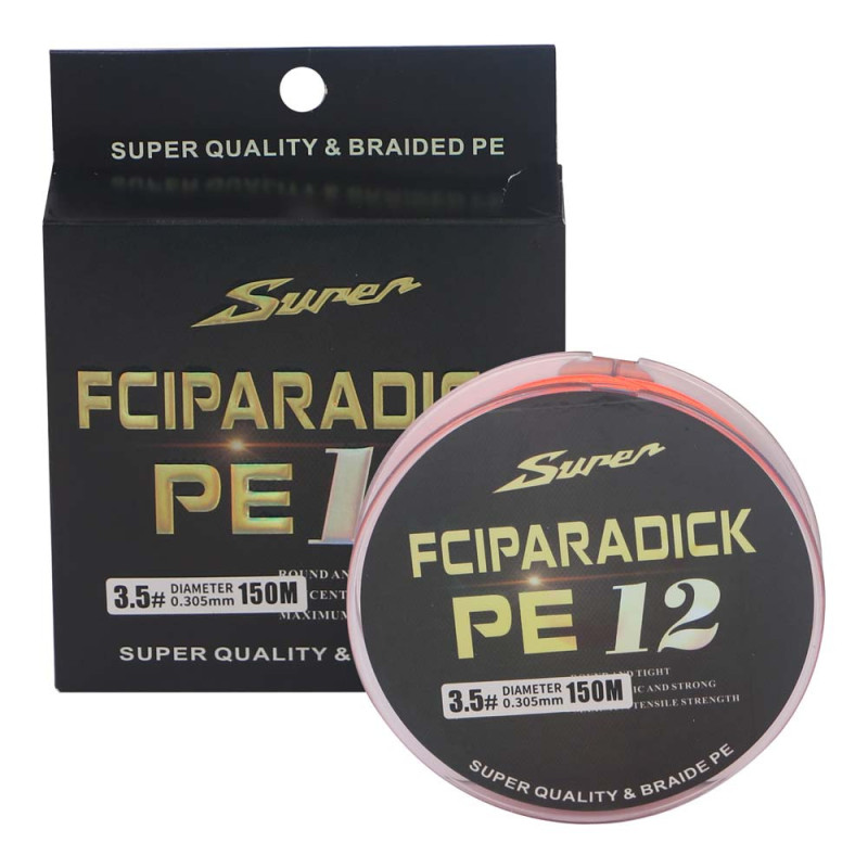 JAS PE12 FCIPARADICK FISHING LINE 3.5 خيط حرير 150متر