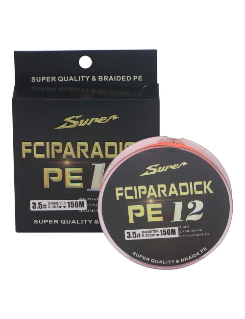 JAS PE12 FCIPARADICK FISHING LINE 3.5 خيط حرير 150متر