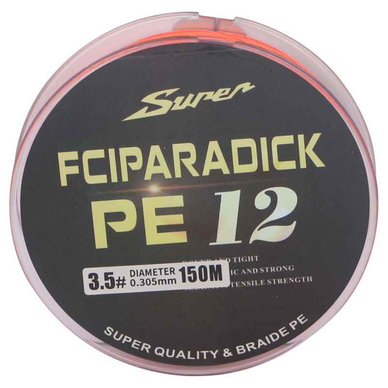 JAS PE12 FCIPARADICK FISHING LINE 3.5 خيط حرير 150متر