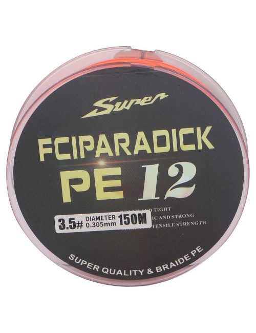 JAS PE12 FCIPARADICK FISHING LINE 3.5 150M