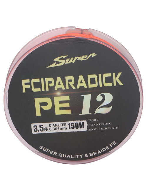 JAS PE12 FCIPARADICK FISHING LINE 3.5 خيط حرير 150متر