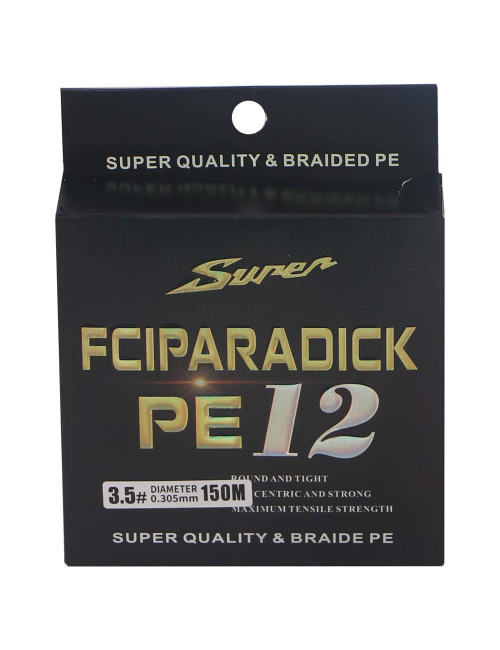 JAS PE12 FCIPARADICK FISHING LINE 3.5 خيط حرير 150متر
