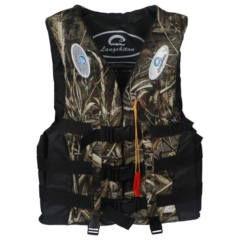 CAMOUFLAGE 2XL جاكيت بحر انقاذ